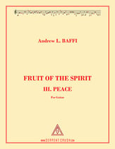 Fruit of the Spirit: III. Peace Guitar and Fretted sheet music cover